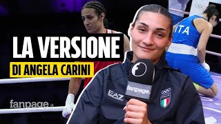 Angela Carini non lascia la boxe dopo Parigi e a Imane Khelif dice quotSpero tu vinca le Olimpiadiquot [upl. by Jennifer94]