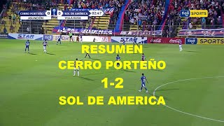 CERRO PORTEÑO 1 VS 2 SOL DE AMERICA RESUMEN OCTAVOS DE FINAL COPA PARAGUAY 2024 [upl. by Sasnett]