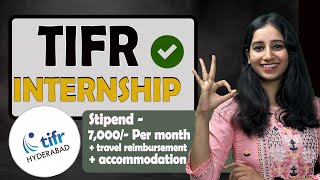 TIFR Summer Research Programme 2024 I Stipend  7000  Accommodation  travel reimbursement [upl. by Asli638]