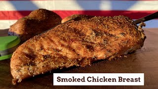 Juicy Smoked Boneless Chicken Breast  How To [upl. by Lraep]