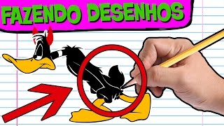 COMO OS DESENHOS SÃO FEITOS [upl. by Ecnahoy]