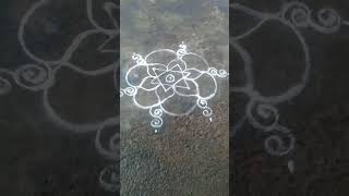 Manam virumputhe unnai Easy rangoli [upl. by Edmond]