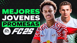 LAS MEJORES JOVENES PROMESAS de FC 25 para MODO CARRERA ✅ [upl. by Ateval]