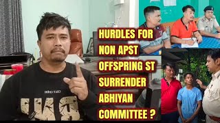 Tana Tamar Defends Modus Operandi Of Non APST ST Surrender Abhiyan arunachalpradesh [upl. by Demona738]