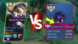 DYR vs TOP 1 GLOBAL HELCURT 22K MATCHES ☠️ [upl. by Ashlan]