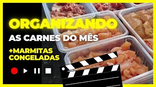 🔴Repost🔴Organização de CarnesMistura para o Mês  Receitas Prontas para Congelar [upl. by Slocum522]