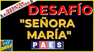 DESAFÃO quotSEÃ‘ORA MARÃAquot  Porcentajes y Ecuaciones  MARATÃ“N EJERCITACIÃ“N PAES [upl. by Assecnirp]