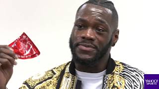 Deontay Wilder takes on the One Chip Challenge [upl. by Colley238]