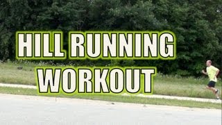 Cross Country Running  Hill Workout [upl. by Linehan]