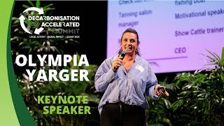 Decarbonisation Accelerated Summit 2024  Olympia Yarger [upl. by Frankel]