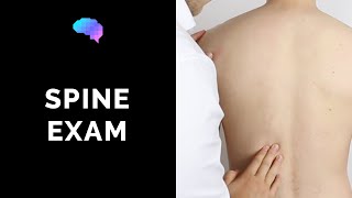 Spine Examination  OSCE Guide  UKMLA  CPSA [upl. by Pru]