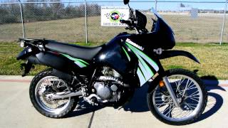 2009 Kawasaki KLR650 Black KLR 650 Overview [upl. by Weisman879]