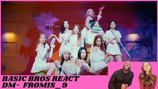 Basic Bros REACT  FROMIS9 DM [upl. by Rivalee]