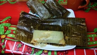 Como hacer Tamales de Pollo y Dulces al estilo Salvadoreño paso a paso [upl. by Avra244]