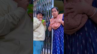 Mummy or Bhai Ko Dara Diya 🤪 shorts viral trending funny shortvideo [upl. by Earlie]