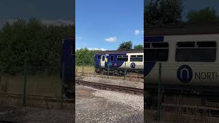 156484 arriving at shildon on the 6824 shildon train class156 trainspotting railway [upl. by Gagnon961]