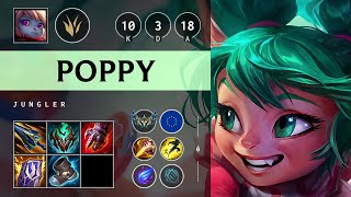 Poppy Jungle vs Udyr Unstoppable  EUW Challenger Patch 1416 [upl. by Caye]