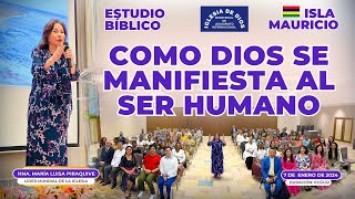 Como Dios se manifiesta al ser humano  Hna María Luisa Piraquive Isla Mauricio  584 IDMJI [upl. by Enyallij]