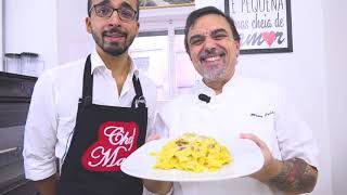 Fettuccine alla Papalina Altro piatto dimenticato della cucina Romana ospite M°Paolo Tagliaferri [upl. by Tempa]