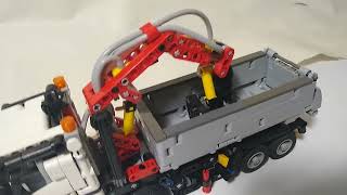 Lego Technic Mini MercedesBenz Arocs MOC Eurobricks Contest TC25 [upl. by Carbrey319]