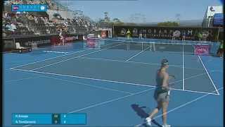 Karin Knapp vs Ajia Tomljanovic Fullmatch replay 1R  Hobart International 2015 [upl. by Streeto886]