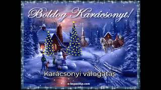 🌲🌲Karácsonyi dalok válogatás Christmas Songs🌲🌲 [upl. by Merrilee626]