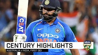 Brilliant Rohit nearly steals the show  Gillette ODI Series v India  201819 [upl. by Onairotciv]