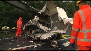 Zeer groot ongeval A12 bij Arnhem [upl. by Aziul]