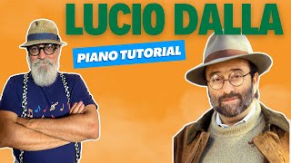 Tino Carugati Lezione di Piano n 344 Lucio Dalla quotLanno che verràquot tutorial [upl. by Ninerb]