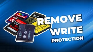 How to Remove Write Protection on Micro SD Card [upl. by Gnart]