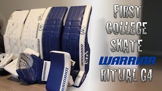 WARRIOR RITUAL G4 1ST SKATE  UNBOXING [upl. by Atsirk927]