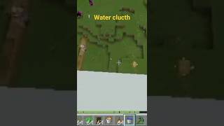 minecraft ma Walter clucth  I am play minecraft  water clutch minecraft shortvideo [upl. by Ahsyt]