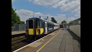 Class 442s Nos442413  442414 at Southampton Central amp Totton  03032020 [upl. by Assirram745]