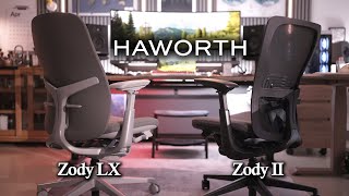 걸터앉는 자세가 가능한 의자는 처음보네요 해워스Haworth 의자 신제품 2종 Zody II  Zody LX 비교 [upl. by Kester400]