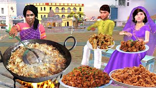 Lalchi Pakodi Wali Greedy Pakodi Street Food Hindi Kahaniya Hindi Moral Stories Funny Comedy Video [upl. by Aekerly]