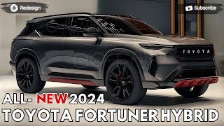 2024 Toyota Fortuner Hybrid Unveiled  Redesign The Best Full Size SUV [upl. by Llenej]