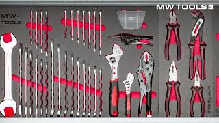 Servantes à outils complète et vides MWTOOLS [upl. by Inobe]