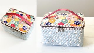 How to sew a Travel organizer bag  Hexagon Sewing Case  Bag DIY [upl. by Jill]