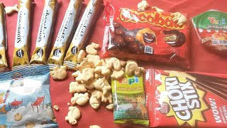 How to Open Snacks And Some Lots of Candies Tini Wini Biti  Elta ASMR 532 [upl. by Iron698]