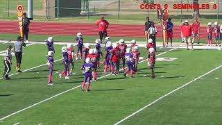 5TH GRADE SMC COLTS VS OSCEOLA SEMINOLES 10524 [upl. by Hacceber]