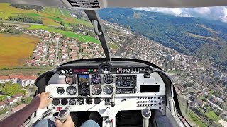 Grenoble Le Versoud landing [upl. by Aneleiram]