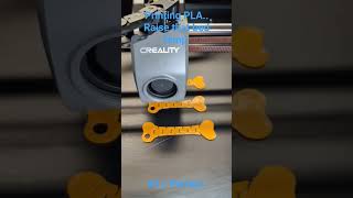 Creality K1 PLA Bed Adhesion creality 3dprinting [upl. by Hachman]