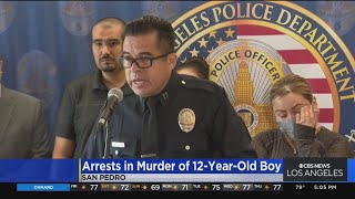 Police arrest cousins for fatal shooting of 12yearold boy at Wilmington school [upl. by Aileen]