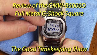 My Review of the GMWB5000D GShock Full Metal Square [upl. by Anauqes]