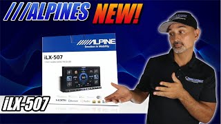 NEW Alpine iLX507 Multimedia Headunit Car Stereo Review and Demo [upl. by Ettenal]