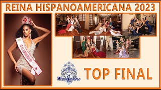 Reina Hispanoamericana 2023  TOP FINAL [upl. by Poirer]