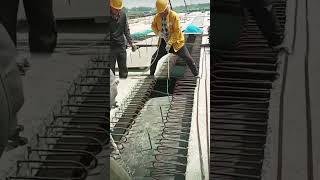 Concrete slab formwork installation process [upl. by Llenil]