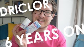 DRICLOR UPDATE 6 YEARS ON  HYPERHIDROSIS  EXCESS SWEATING [upl. by Elyse714]