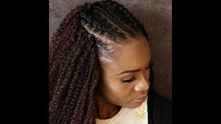 Crochets braids Tresses collées [upl. by Feinleib]