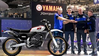 2025 NEW YAMAHA XT 700 TWIN  ENDURO SCRAMBLER WITH RETRO ELEMENTS [upl. by Marshal]